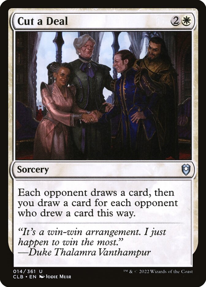 Cut a Deal - CLB-014-NF-STD