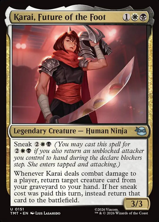 Karai, Future of the Foot - TMT-151-NF-LDG-UNI