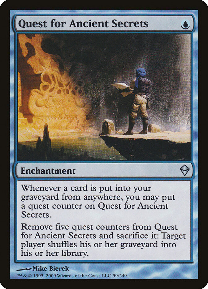 Quest for Ancient Secrets - carta Magic The Gathering