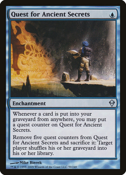 Quest for Ancient Secrets - carta Magic The Gathering