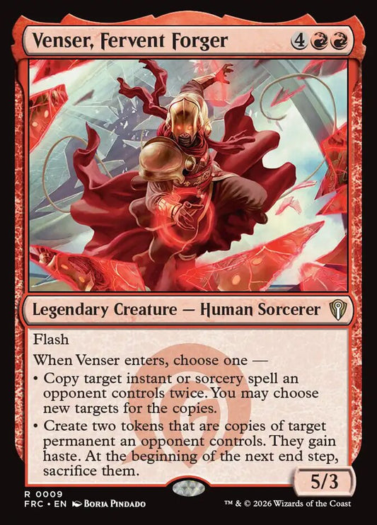 Venser, Fervent Forger - carta Magic The Gathering