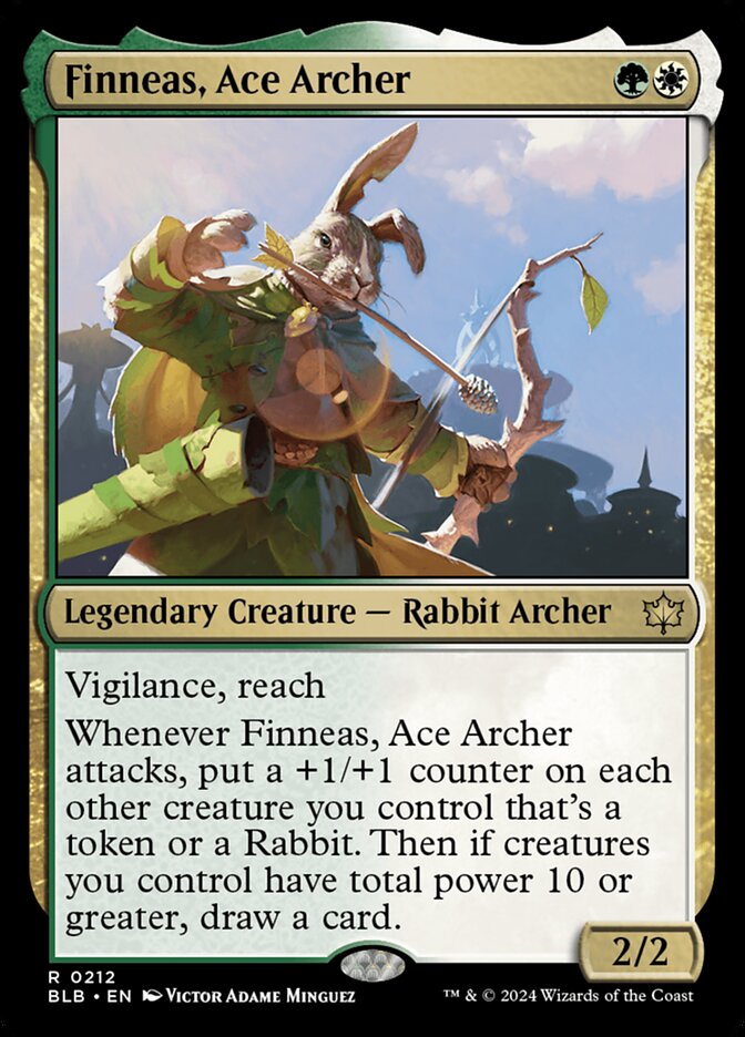 Finneas, Ace Archer - carta Magic The Gathering