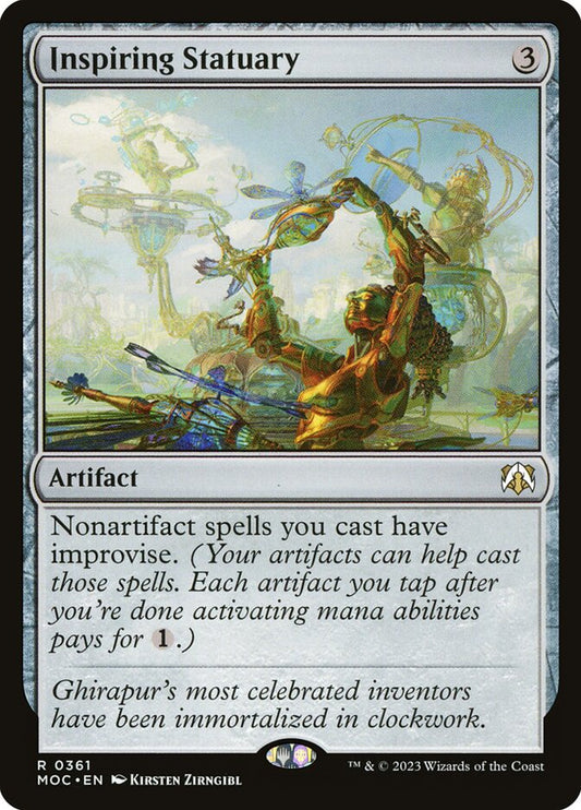 Inspiring Statuary - carta Magic The Gathering