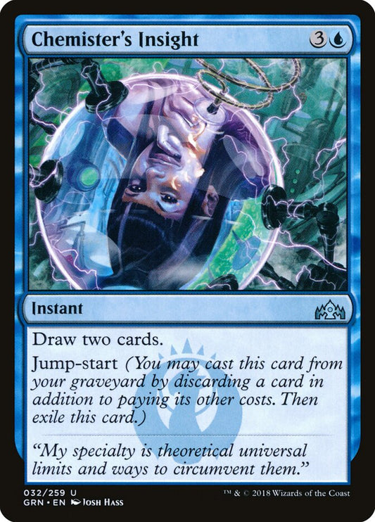 Chemister's Insight - carta Magic The Gathering