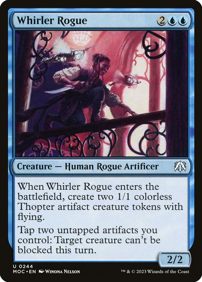 Whirler Rogue - carta Magic The Gathering