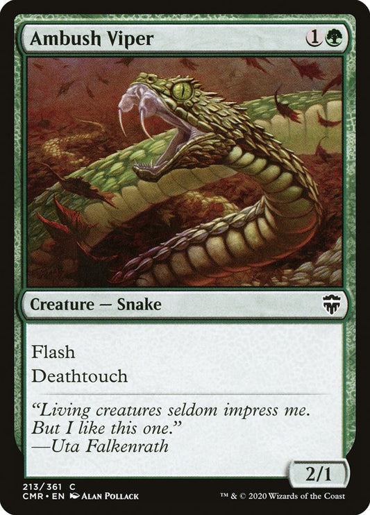Ambush Viper - carta Magic The Gathering