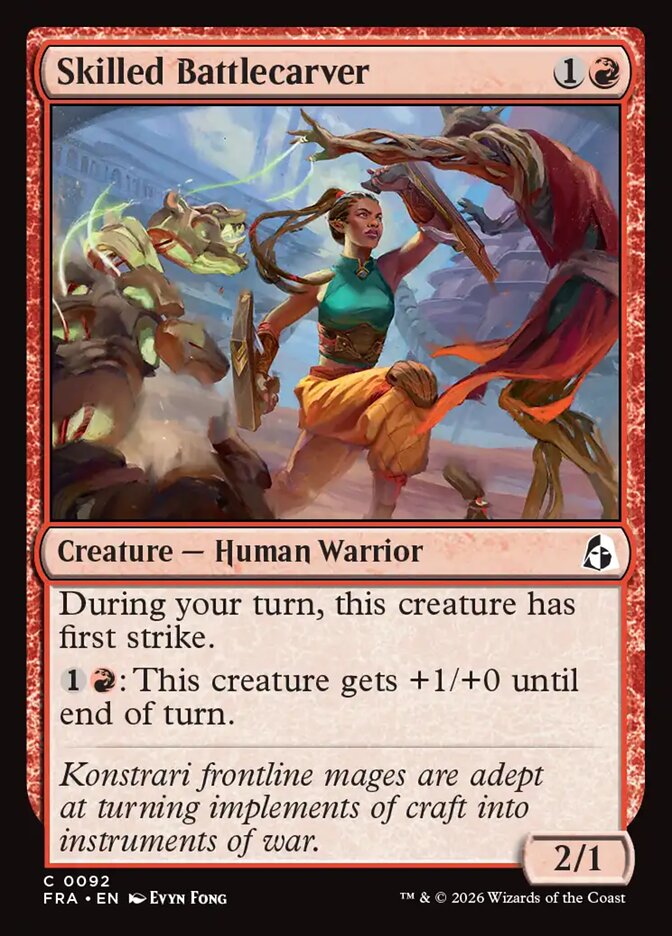 Skilled Battlecarver - carta Magic The Gathering
