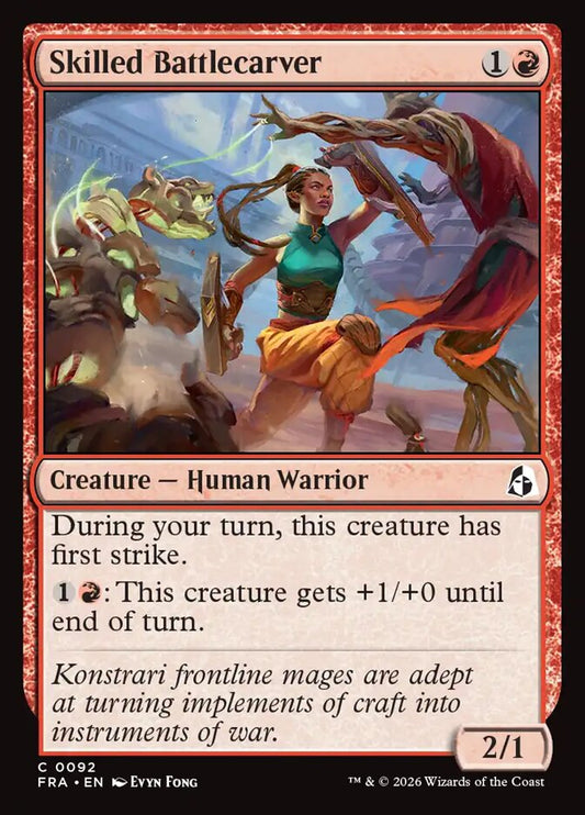 Skilled Battlecarver - carta Magic The Gathering