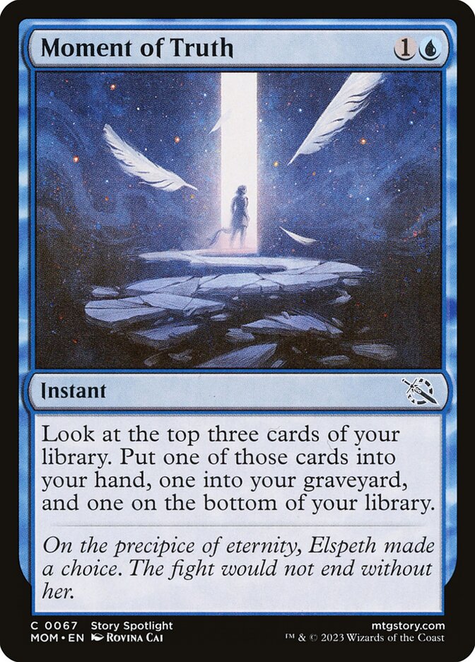 Moment of Truth - carta Magic The Gathering