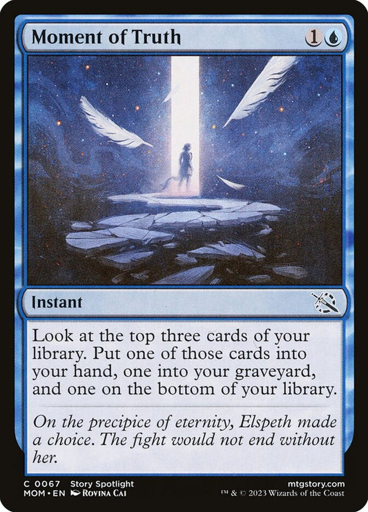 Moment of Truth - carta Magic The Gathering