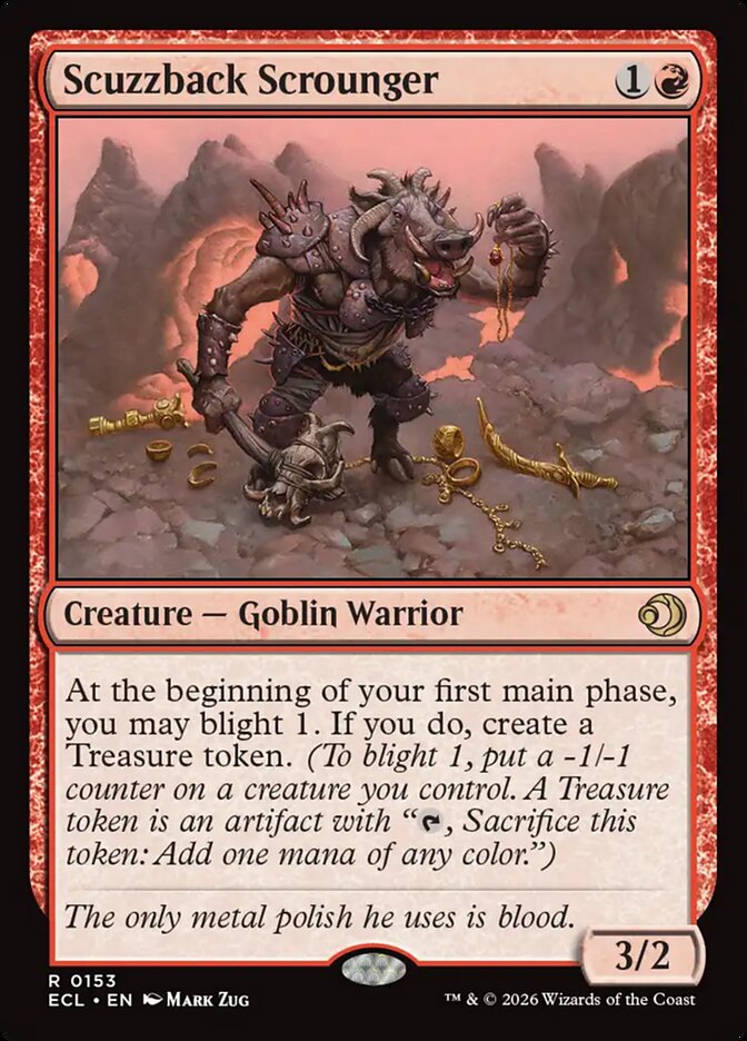 Scuzzback Scrounger - carta Magic The Gathering