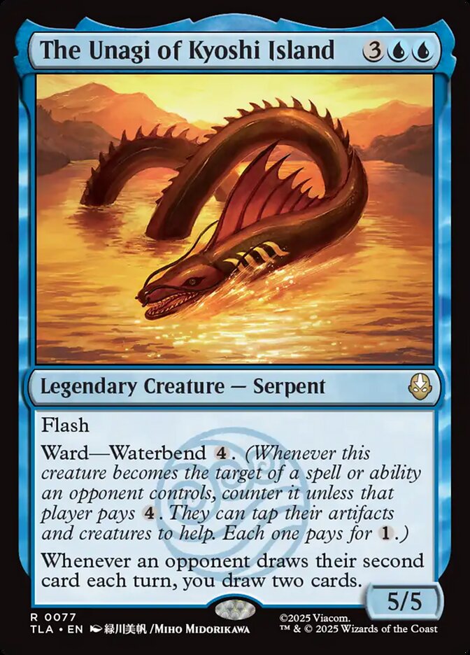 The Unagi of Kyoshi Island - TLA-077-NF-LDG-UNI