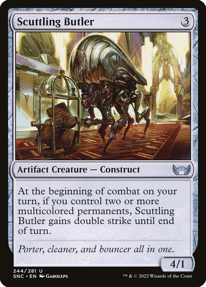 Scuttling Butler - carta Magic The Gathering