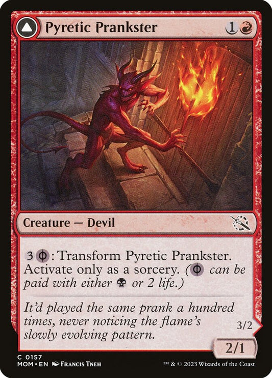 Pyretic Prankster - carta Magic The Gathering