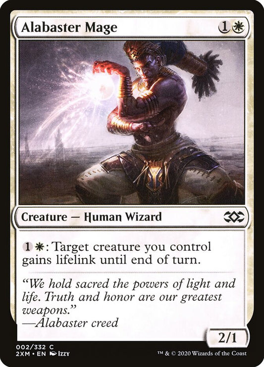 Alabaster Mage - carta Magic The Gathering