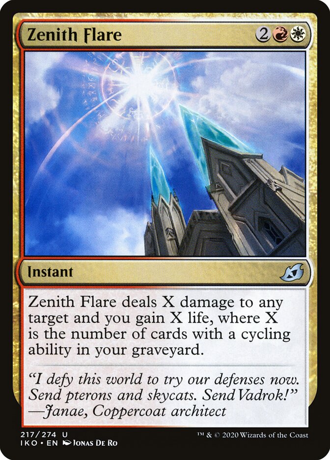Zenith Flare - carta Magic The Gathering