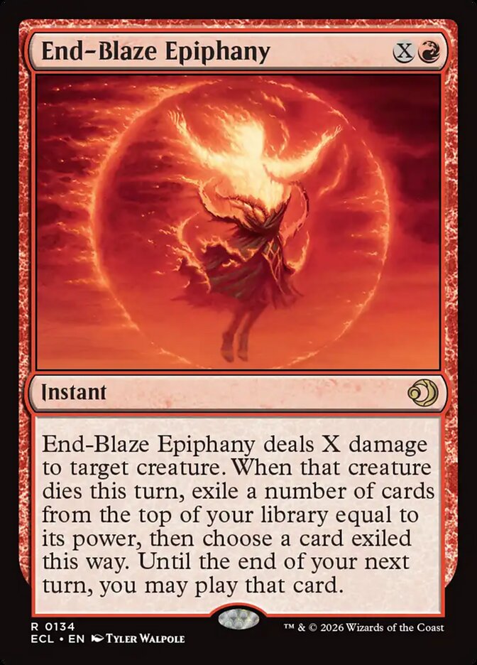 End-Blaze Epiphany - carta Magic The Gathering