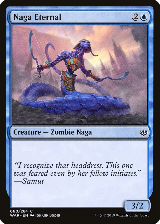 Naga Eternal - carta Magic The Gathering