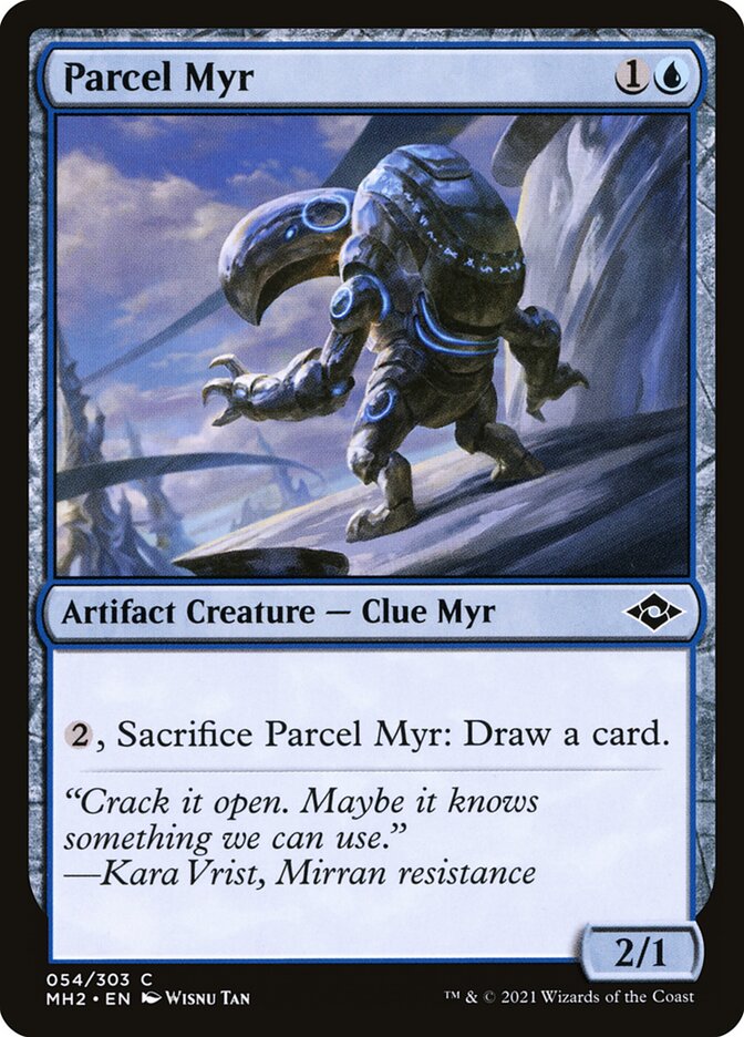 Parcel Myr - carta Magic The Gathering