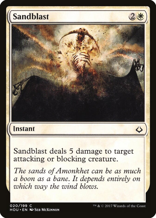 Sandblast - carta Magic The Gathering