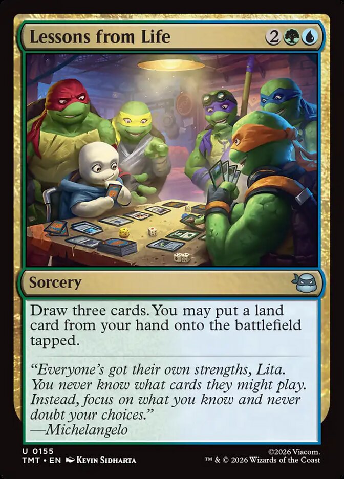 Lessons from Life - carta Magic The Gathering