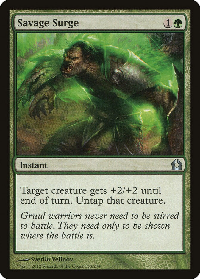 Savage Surge - carta Magic The Gathering