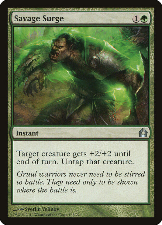 Savage Surge - carta Magic The Gathering