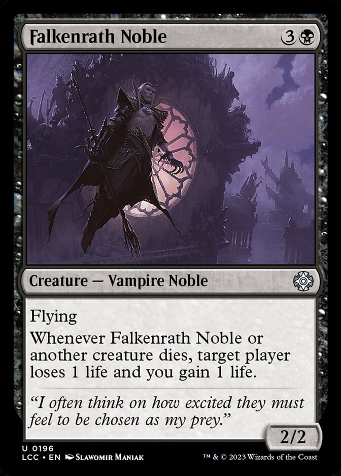 Falkenrath Noble - carta Magic The Gathering