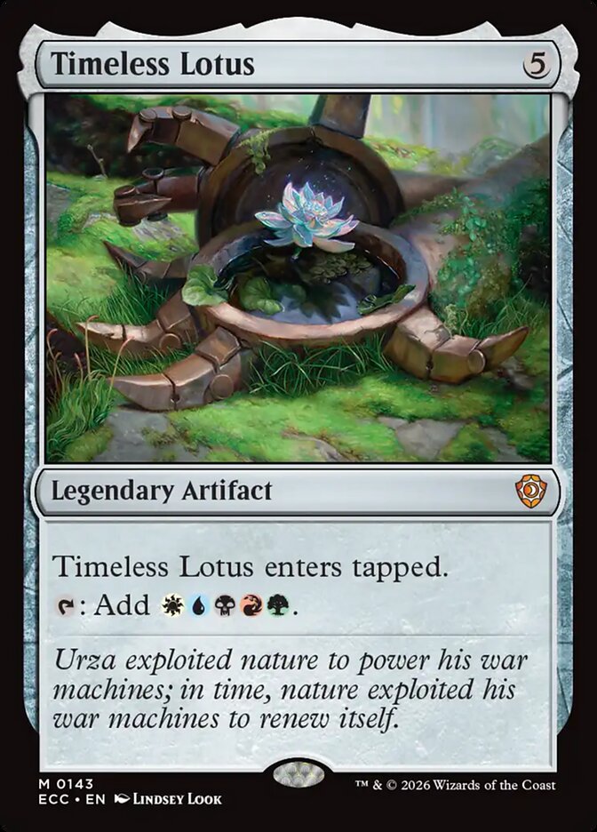 Timeless Lotus - ECC-143-NF-LDG