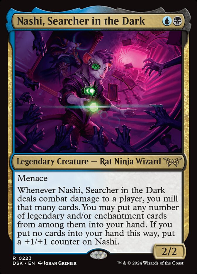 Nashi, Searcher in the Dark - carta Magic The Gathering