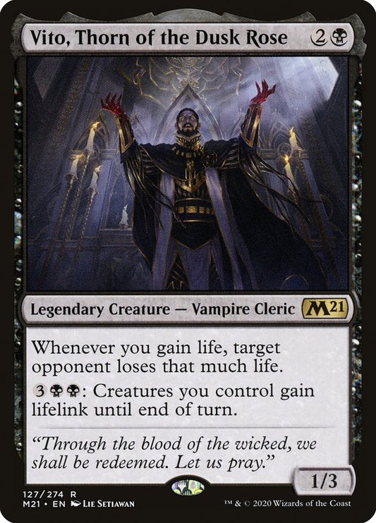 Vito, Thorn of the Dusk Rose - M21-127-NF-LDG