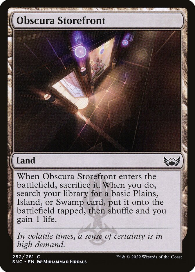 Obscura Storefront - carta Magic The Gathering