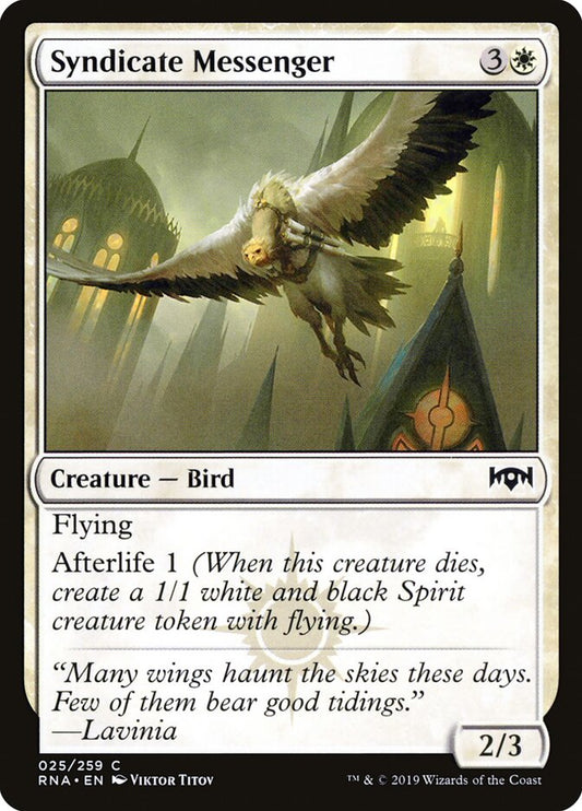 Syndicate Messenger - carta Magic The Gathering