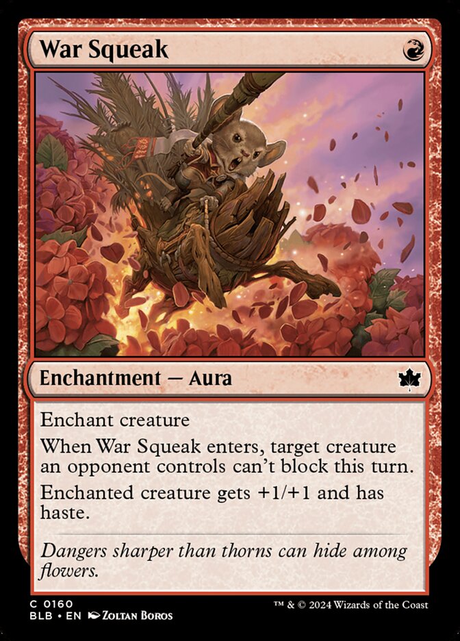 War Squeak - carta Magic The Gathering
