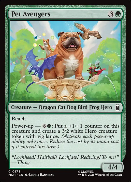 Pet Avengers - carta Magic The Gathering