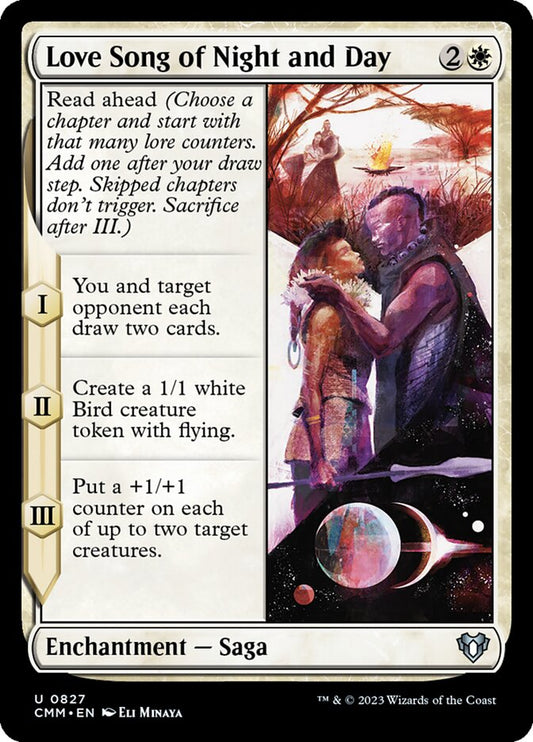 Love Song of Night and Day - carta Magic The Gathering