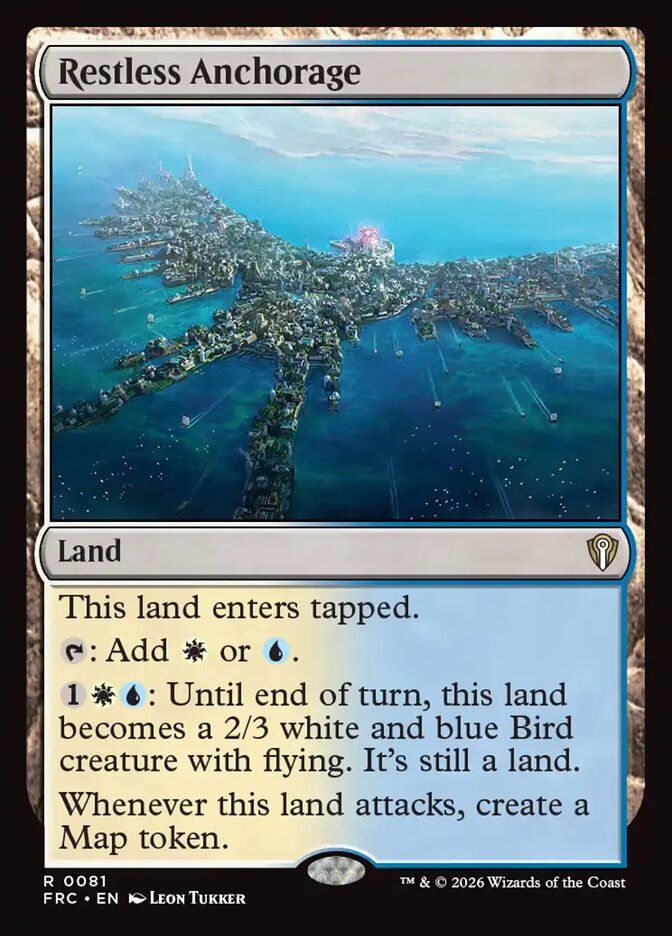 Restless Anchorage - carta Magic The Gathering