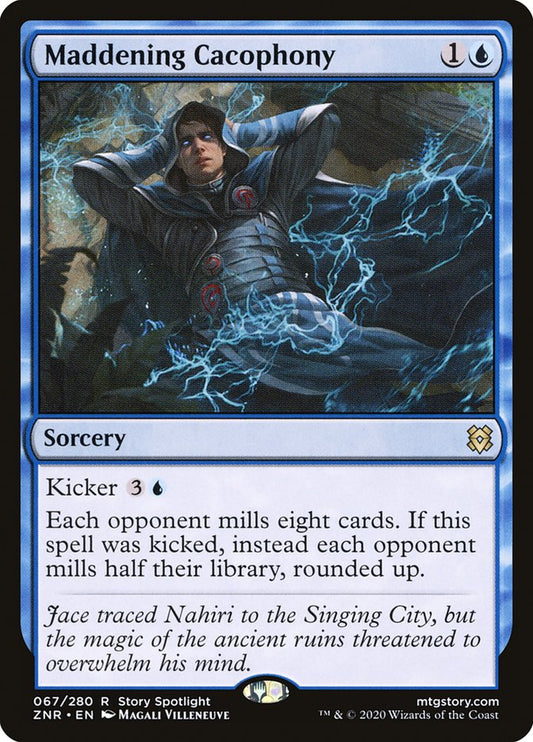 Maddening Cacophony - carta Magic The Gathering