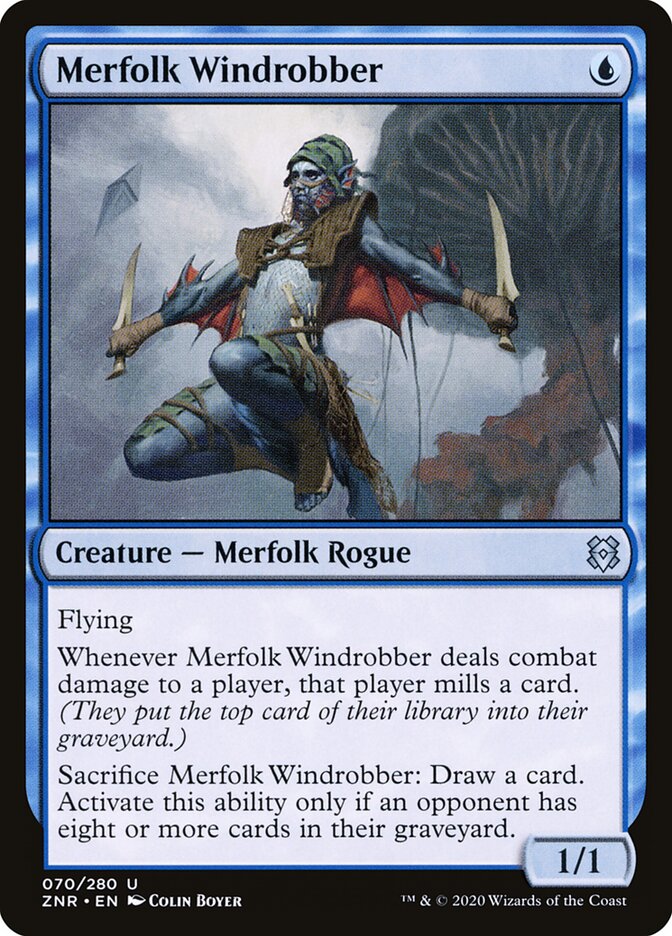 Merfolk Windrobber - carta Magic The Gathering