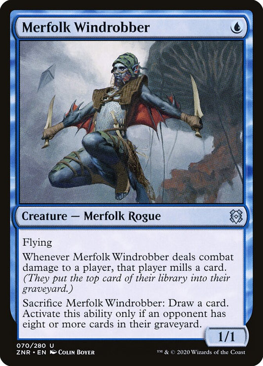 Merfolk Windrobber - carta Magic The Gathering