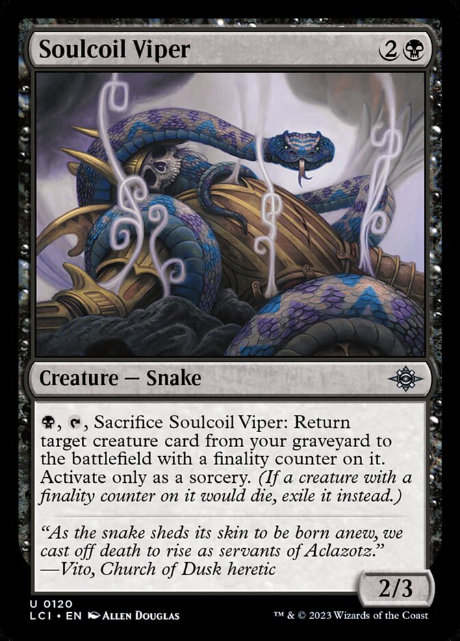 Soulcoil Viper - carta Magic The Gathering