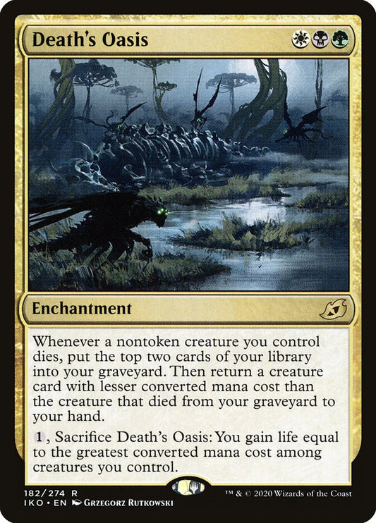 Death's Oasis - carta Magic The Gathering