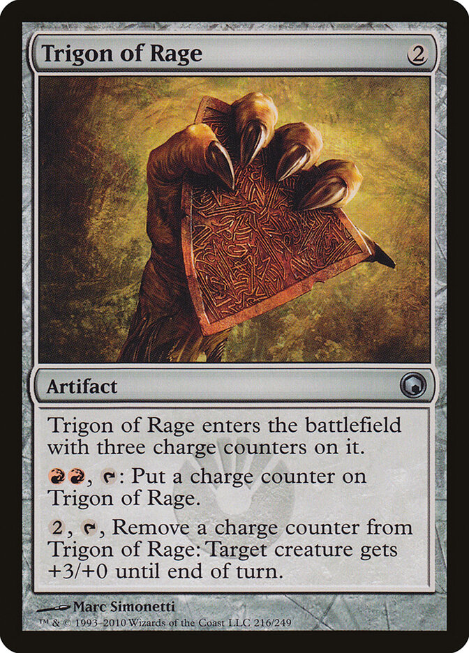 Trigon of Rage - carta Magic The Gathering