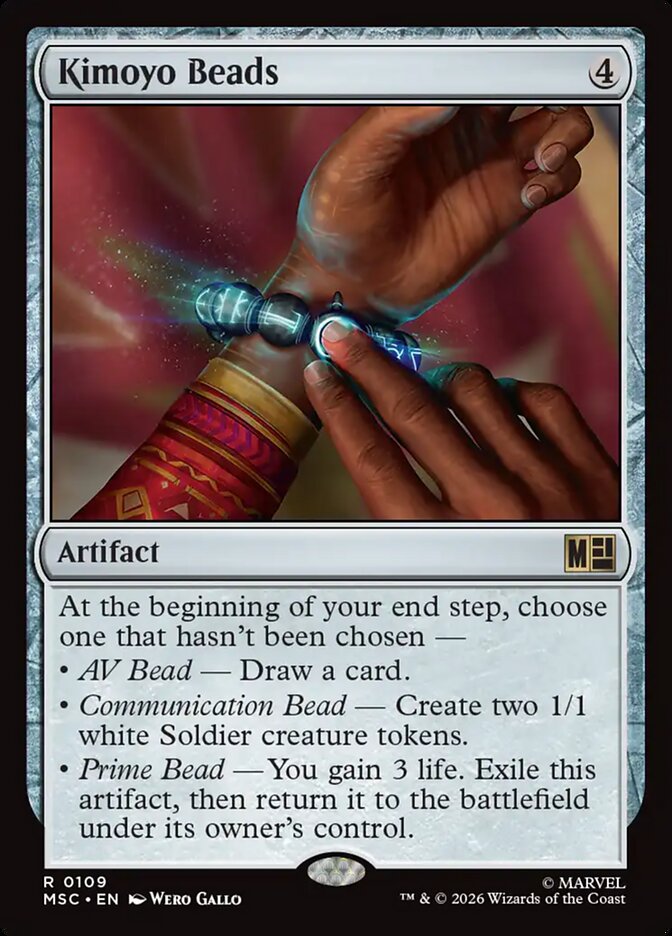 Kimoyo Beads - carta Magic The Gathering