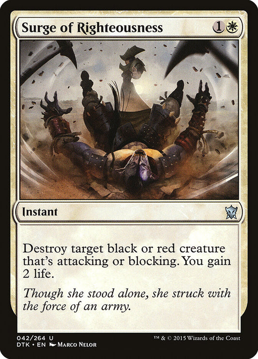 Surge of Righteousness - carta Magic The Gathering