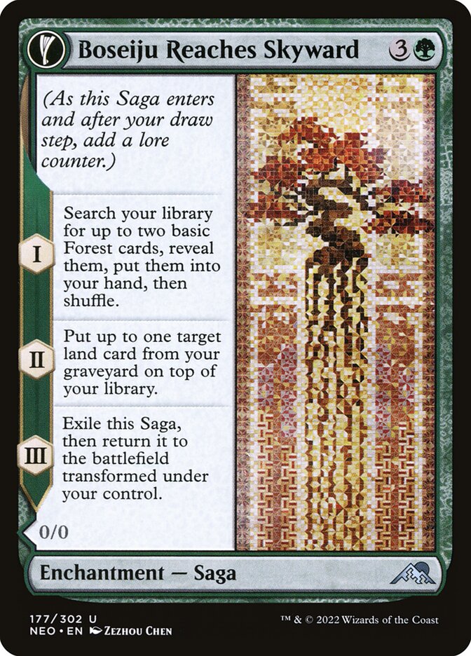 Boseiju Reaches Skyward - carta Magic The Gathering