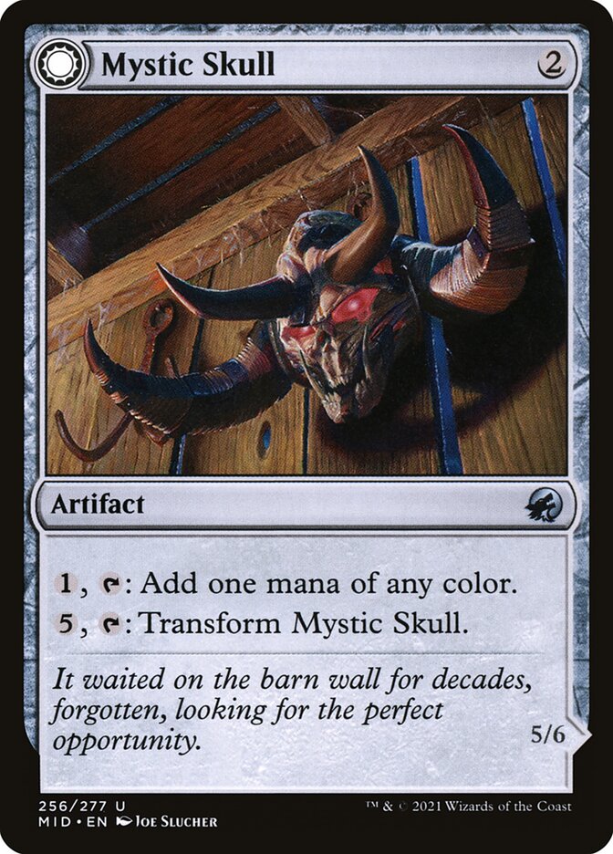 Mystic Skull - carta Magic The Gathering