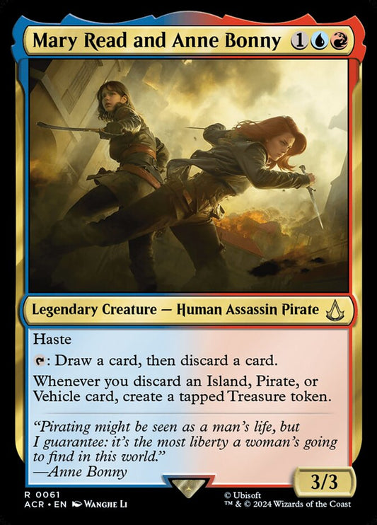 Mary Read and Anne Bonny - ACR-061-F-LDG-UNI