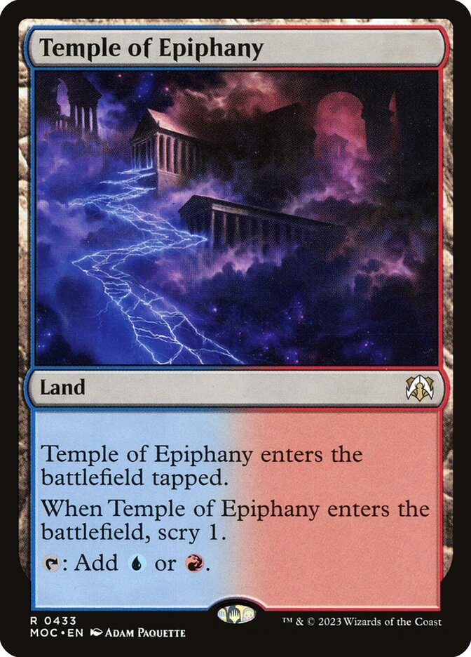 Temple of Epiphany - carta Magic The Gathering