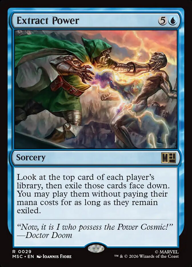 Extract Power - carta Magic The Gathering